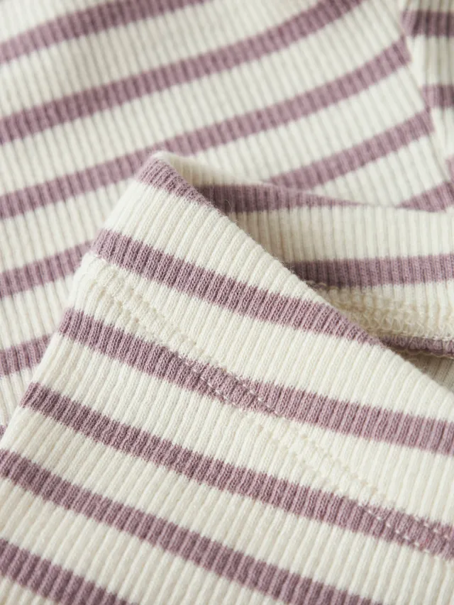NAME IT BABY skinny babybroek lila/ecru, foto 2