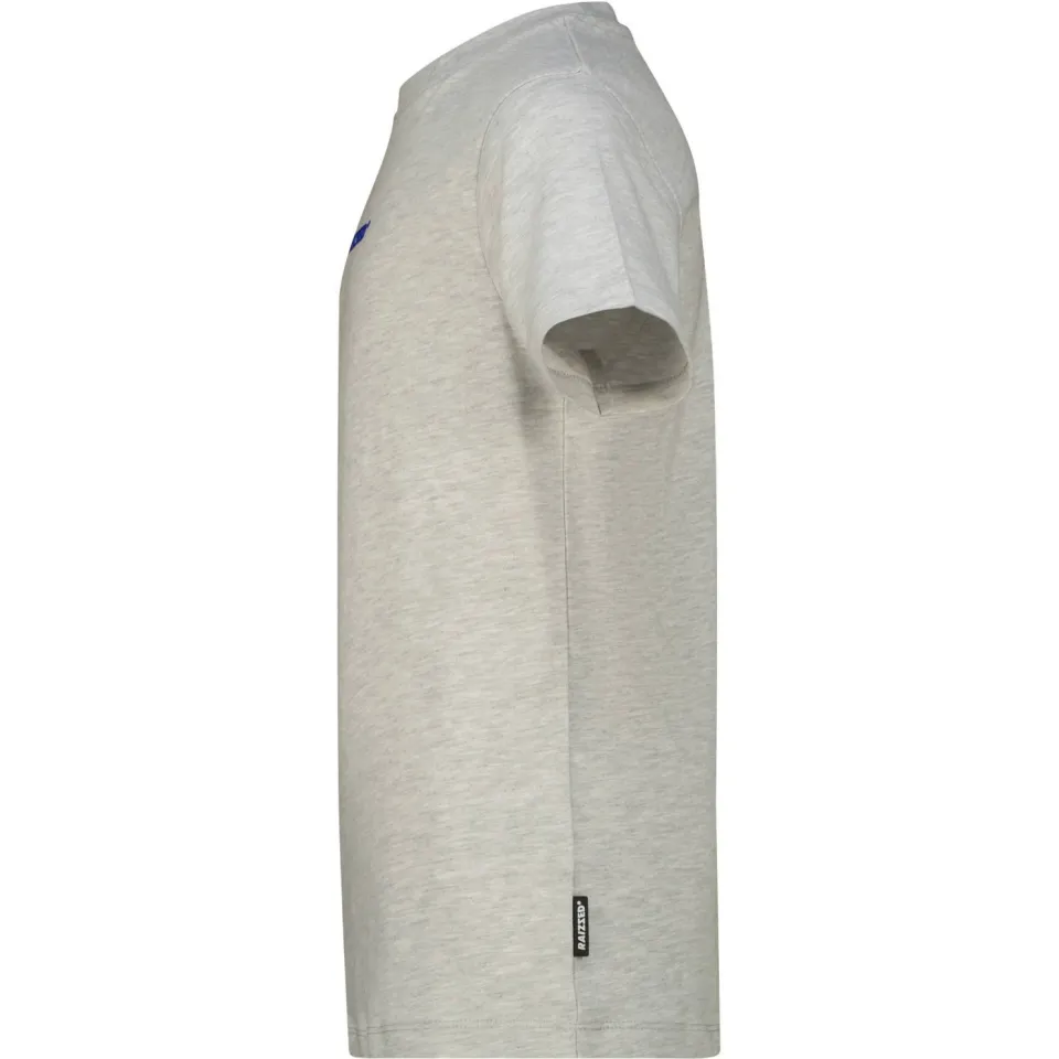 Raizzed T-shirt lichtgrijs melange, foto 4