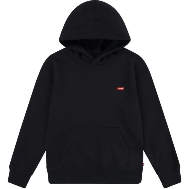 Levi's Kids hoodie MINI BATWING zwart