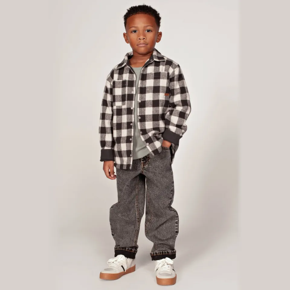 Sturdy loose fit jeans Winter Denims Grey denim, foto 6