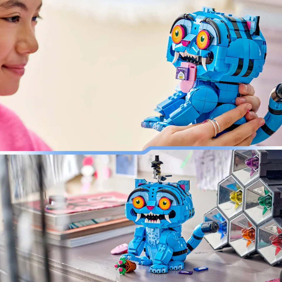 Lego KPop Demon Hunters Derpy Tiger en Sussie Bird Dieren Speelgoed - 72537, foto 4