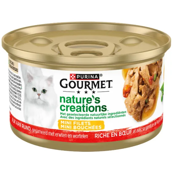 Gourmet Nature's Creations kattenvoer nat rund, foto 2