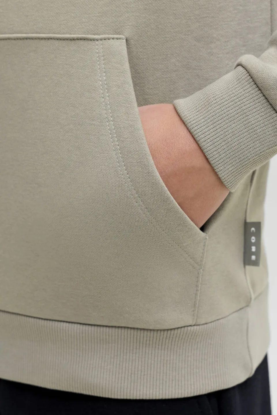 Jack & Jones JUNIOR hoodie - grijsgroen, foto 6