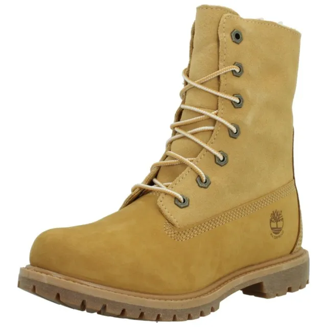 Timberland Authentic Mid Warm Lined WP laarzen lichtbruin oranje/bruin, foto 2