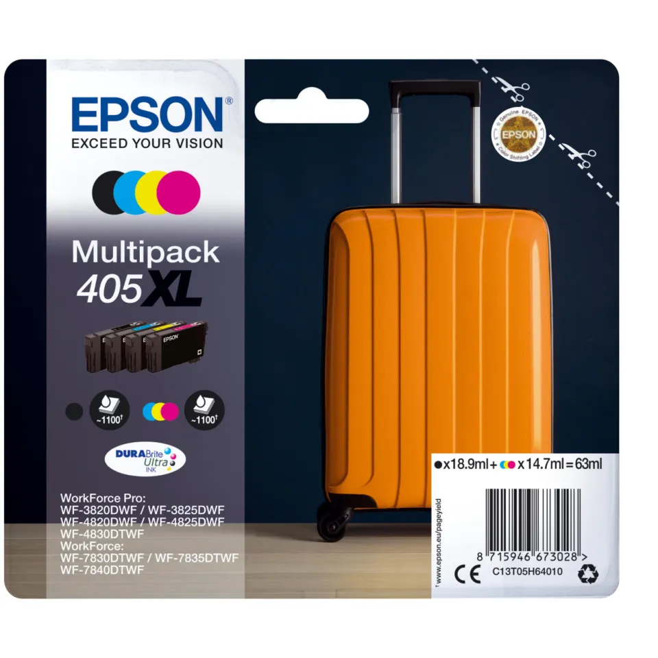 Epson 405XL multipack inkt 4-kleuren, foto 2