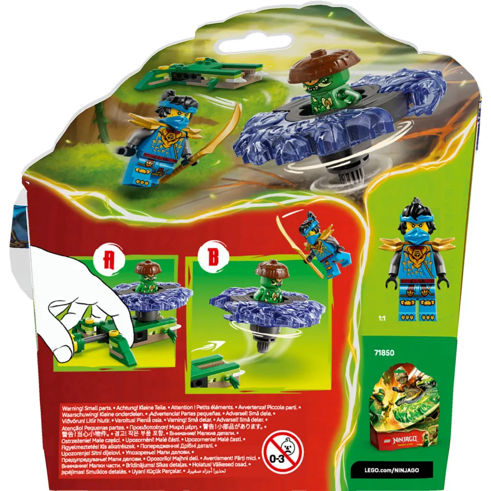 Lego Ninjago Nya vs. mutatiemonster in spinner 71849, foto 4