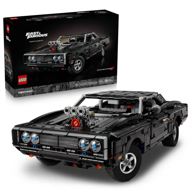 Lego Technic Fast and Furious Dodge Charger R/T auto 42231