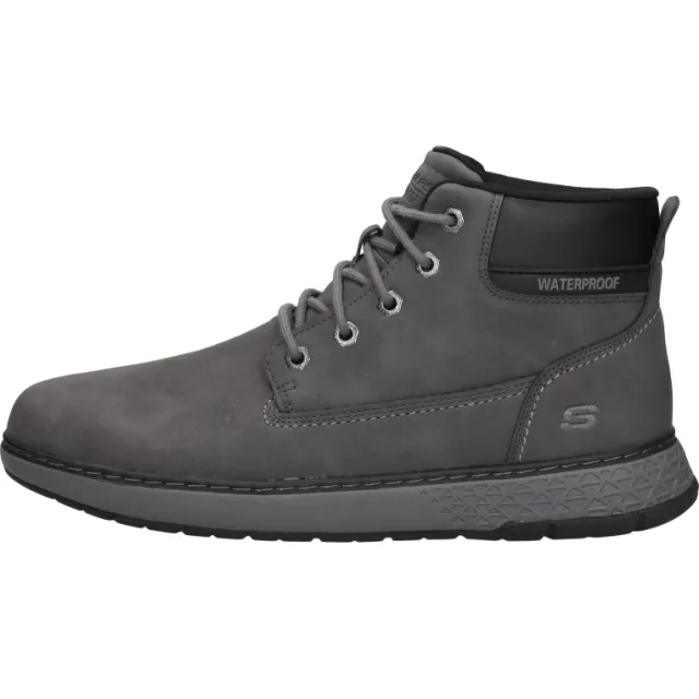 Skechers Relaxed Fit Garlan Deno veterboot donkergrijs, foto 2