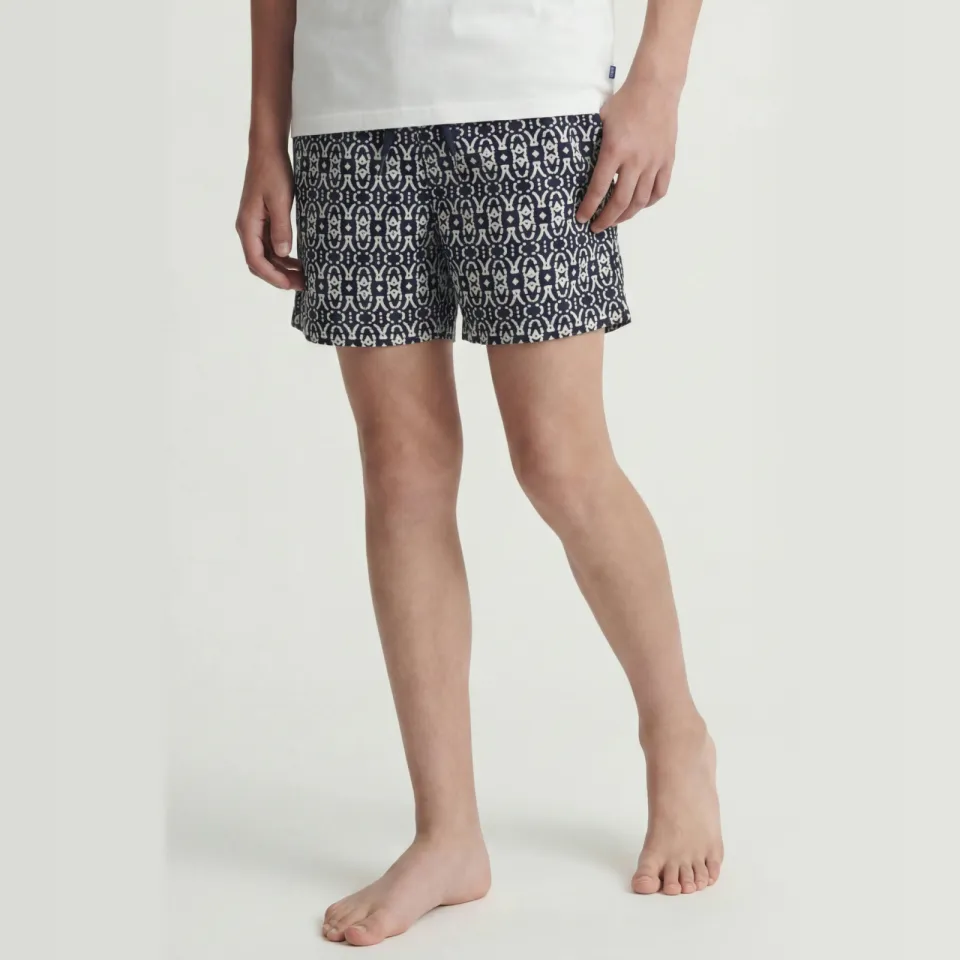 Jack & Jones JUNIOR zwemshort donkerblauw donkerblauw/lichtgrijs, foto 5