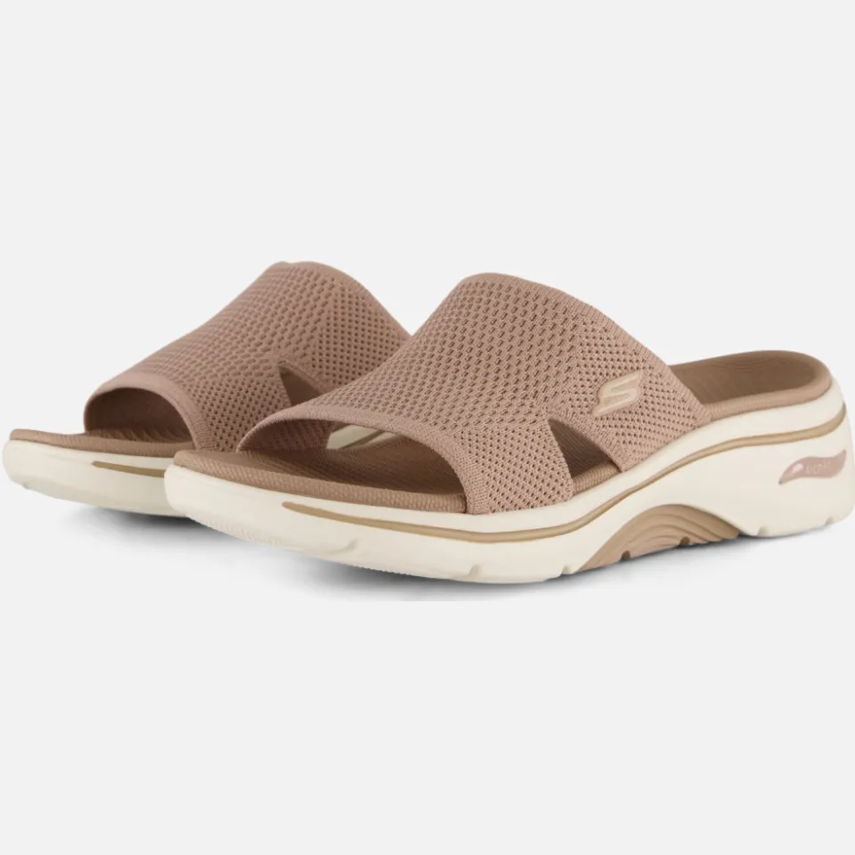 Skechers Go Walk Arch Fit 2.0 slipper beige, foto 3