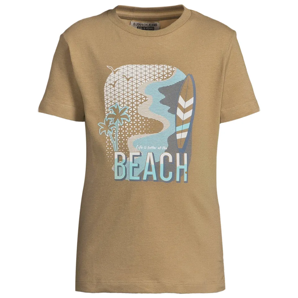 DJ Dutchjeans T-shirt khaki, foto 2