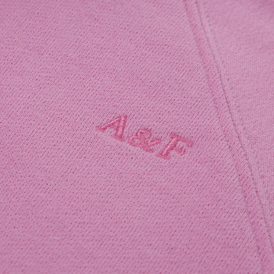 Abercrombie & Fitch hoodie roze, foto 5