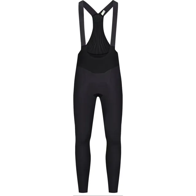 Q36.5 Termica Long Salopette fietsbroek met bretels zwart