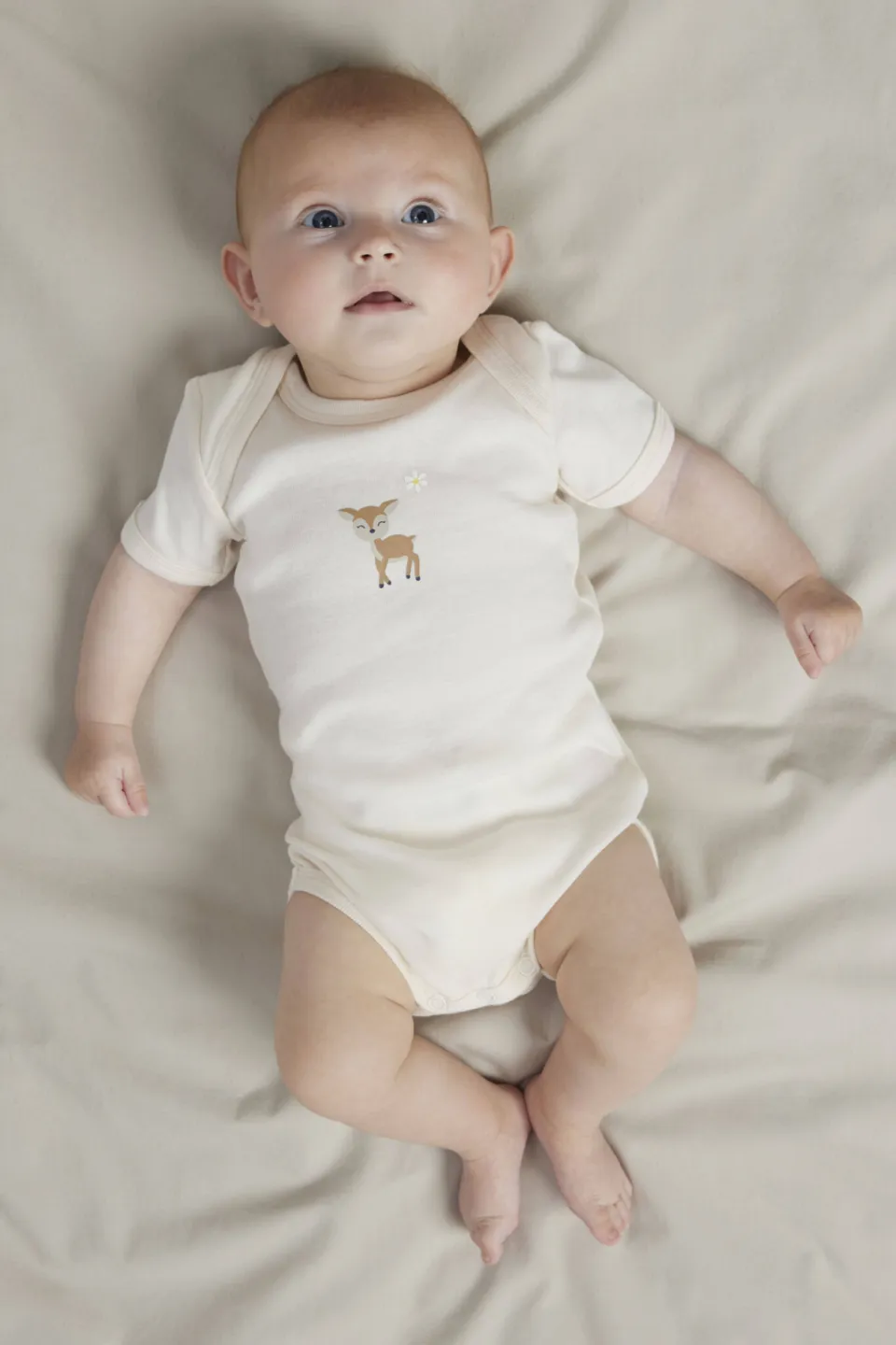 NAME IT BABY romper - ecru/paars/lichtpaars (set van 3) Multi