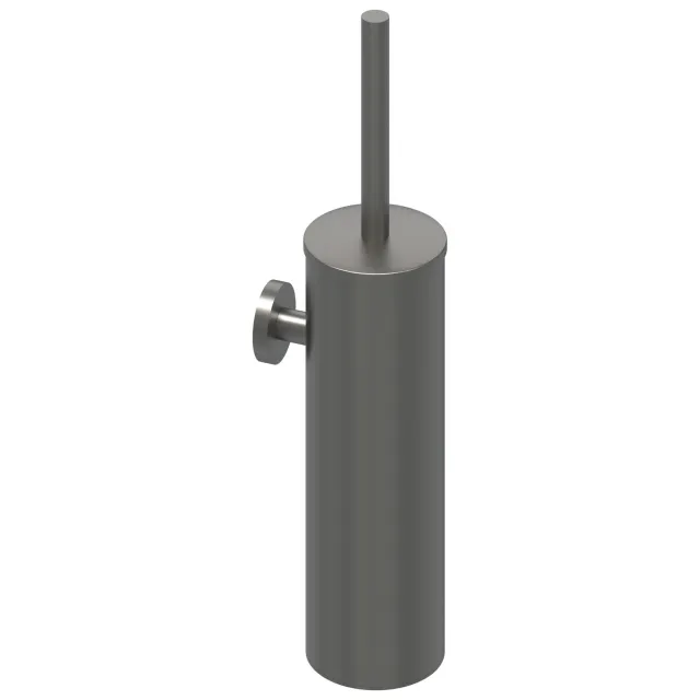 IVY toiletborstelgarnituur wandmodel geborsteld metal black PVD