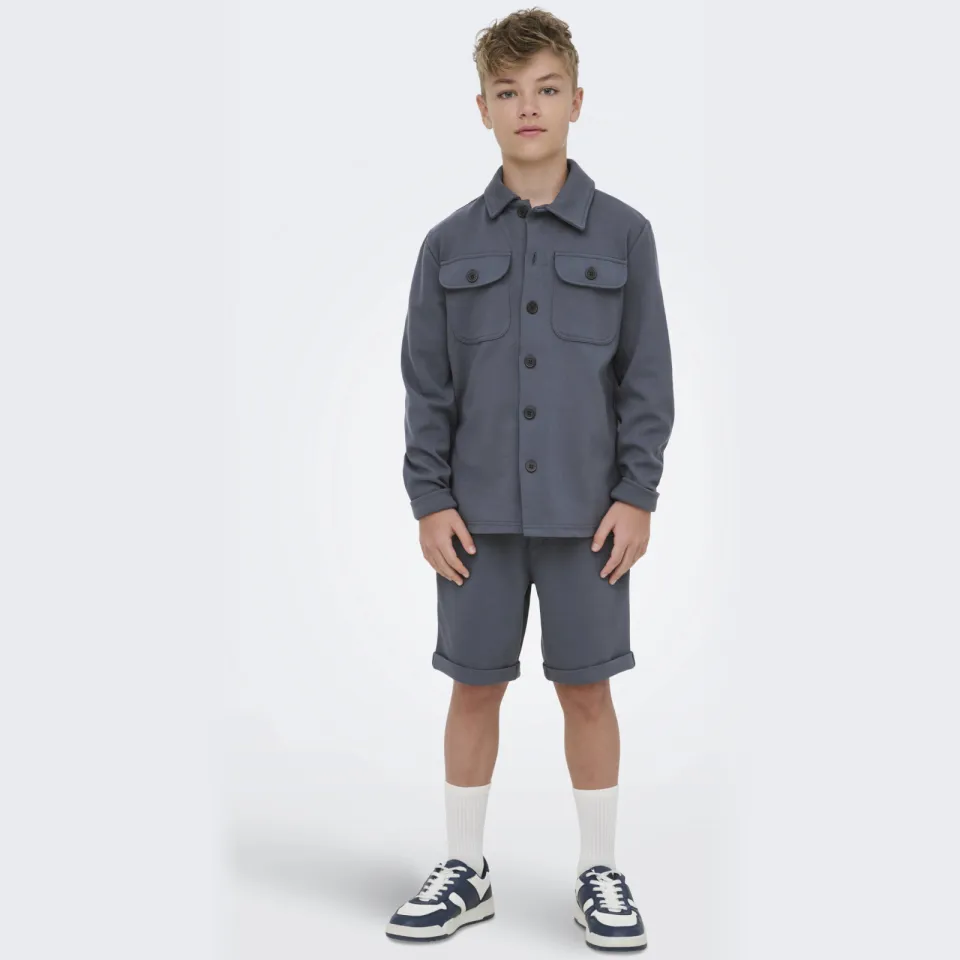 Only & Sons JUNIOR overshirt grijsblauw, foto 5