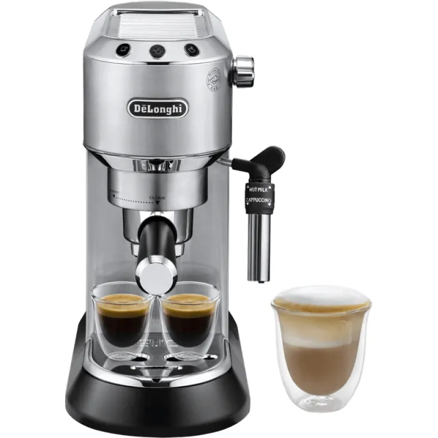 DeLonghi Dedica Style EC685.M espressoapparaat zilver