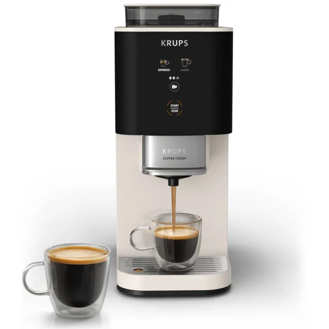 Krups Coffee Crush SA4001 volautomatische espressomachine ivoor