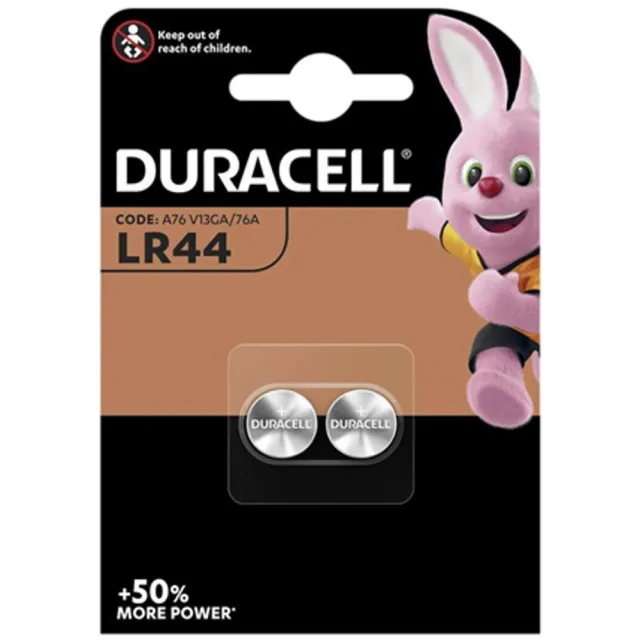 Duracell LR44 knoopcelbatterij