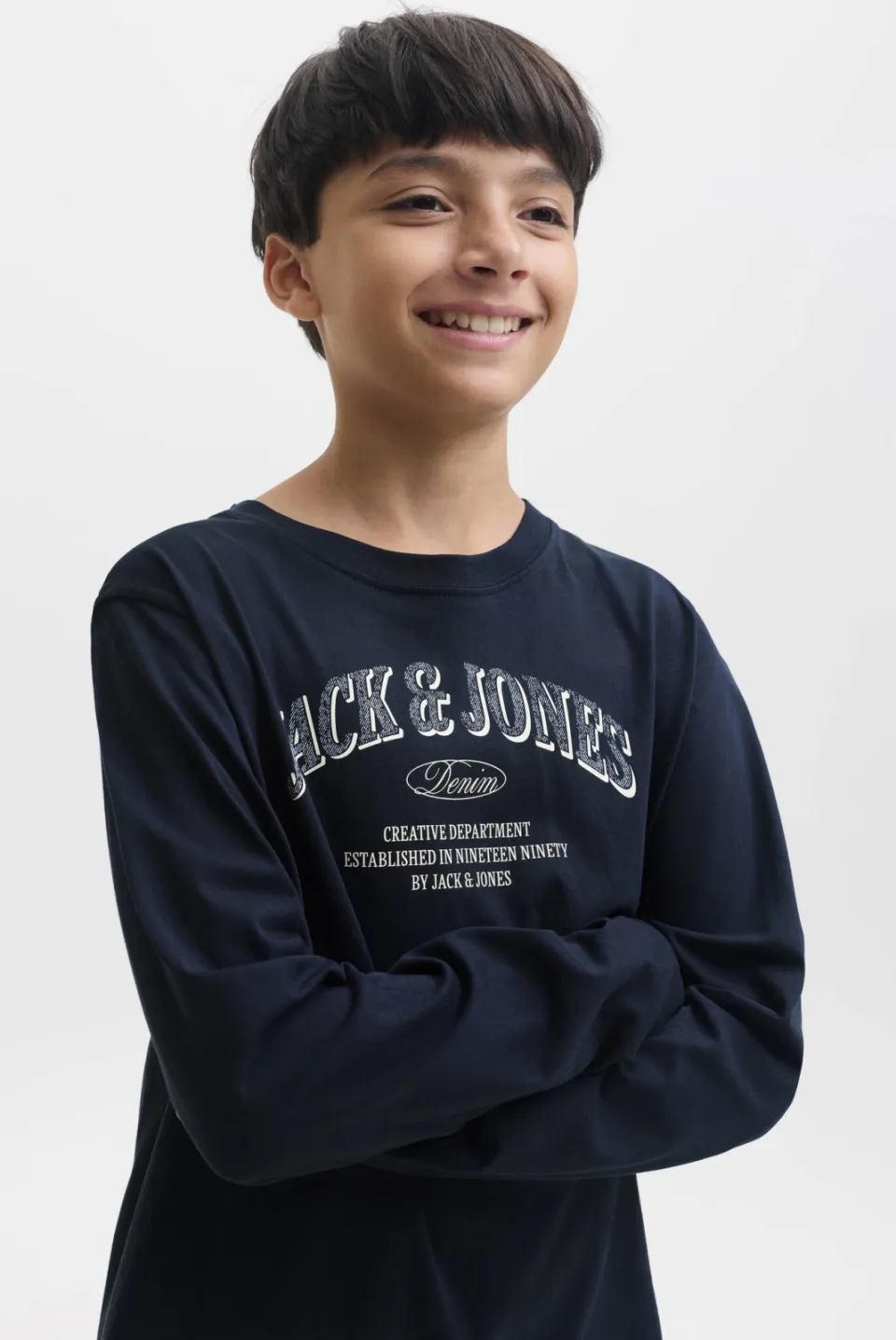 Jack & Jones Junior longsleeve donkerblauw