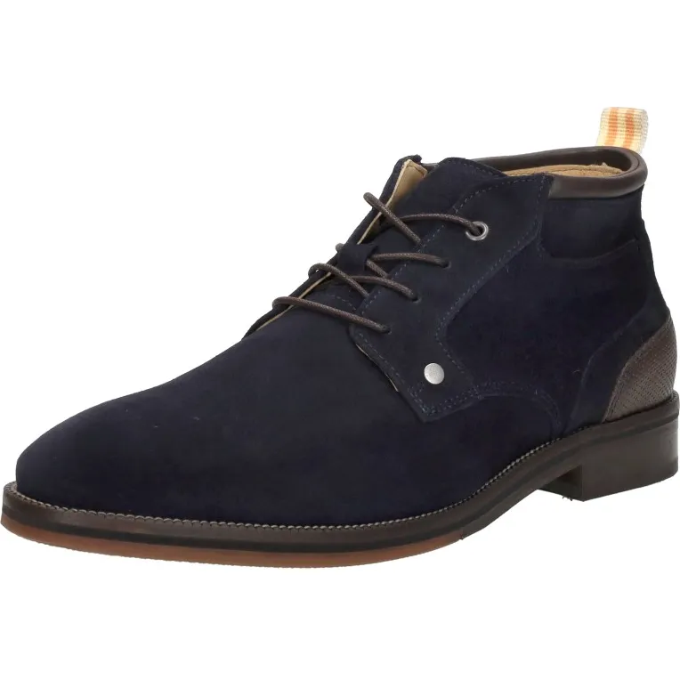 Sub55 Gekleed Hoog veterboots blauw, foto 3