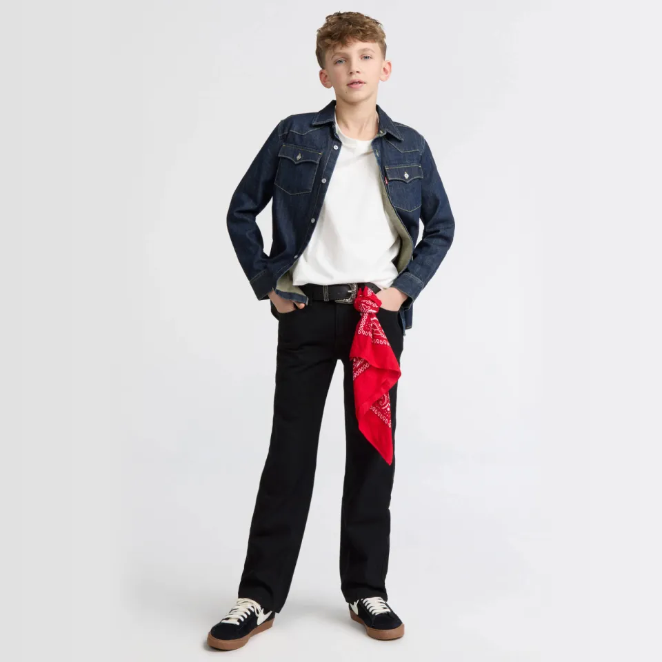 Levi's Kids 505™ regular fit jeans Black denim