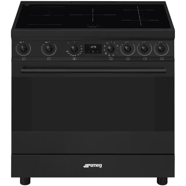 Smeg C9IMN2 fornuis zwart