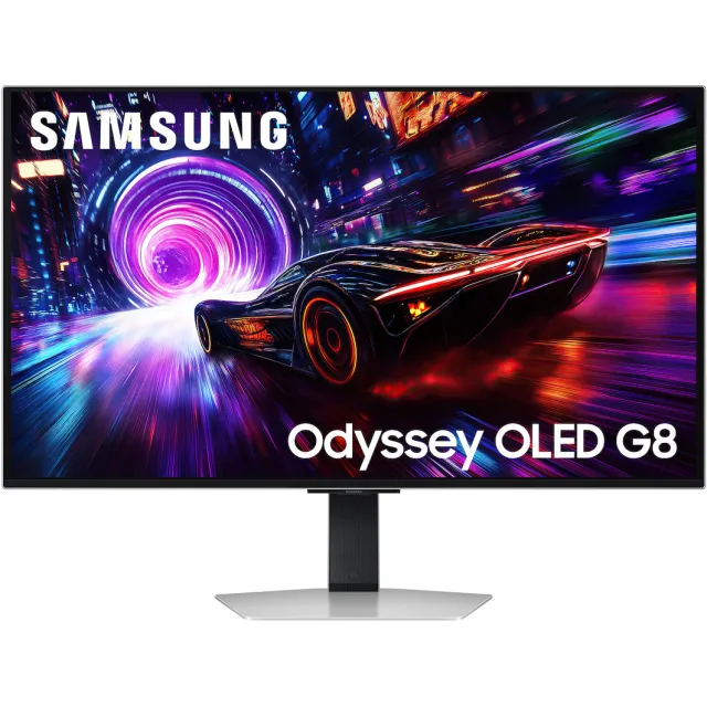 Samsung Odyssey OLED G8 G81SF gaming monitor zilver, foto 2