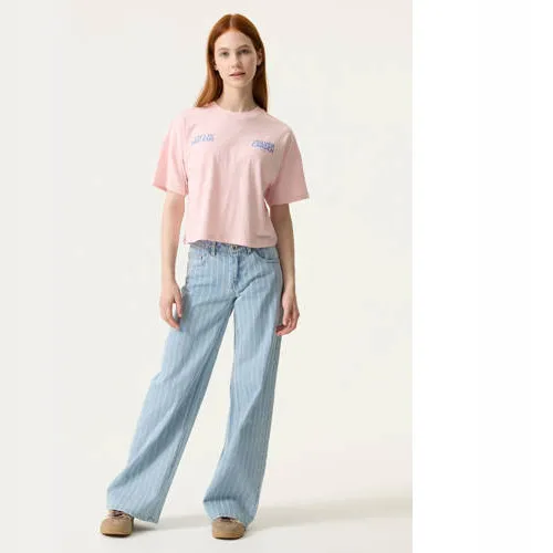 Garcia T-shirt met backprint lichtroze meisjes, foto 3
