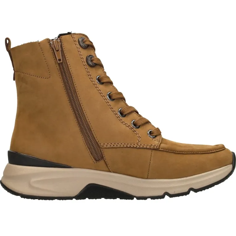 Gabor Rollingsoft enkellaarzen camel Taupe