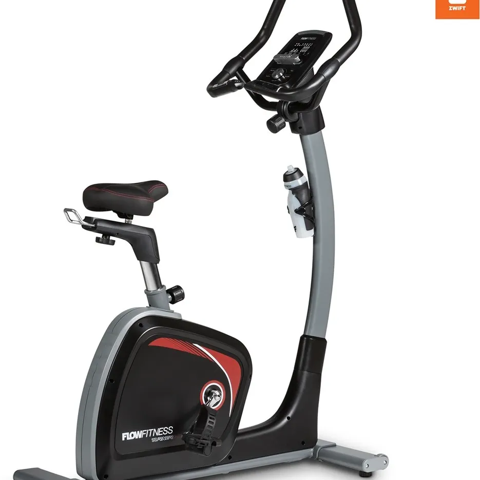 Flow Fitness Turner DHT2500i hometrainer zwart, foto 2