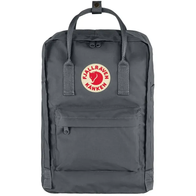 Fjällräven Kånken Laptop 15 rugzak zwart Grijs