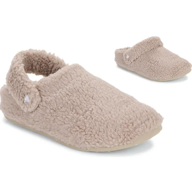 Crocs Pantoffels Crocs Classic Cozzzy Slipper Bruin/Beige