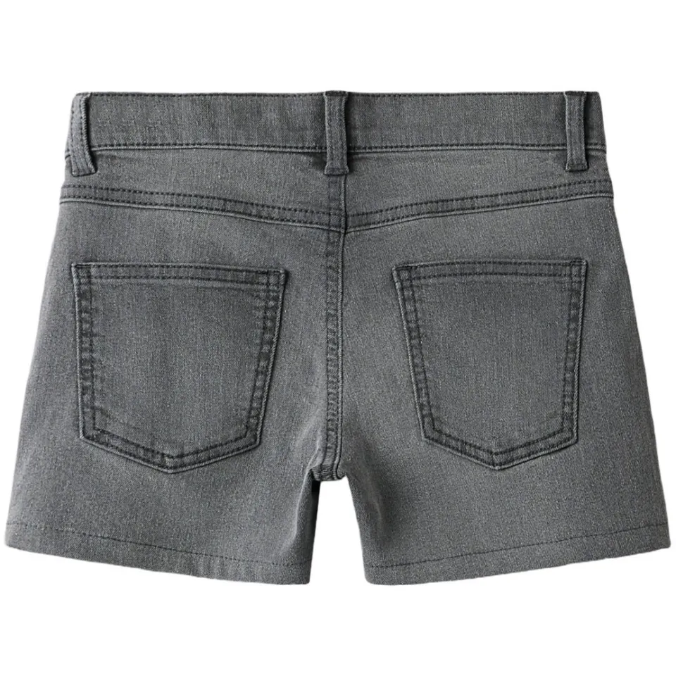 NAME IT wide leg short grijs denim, foto 2