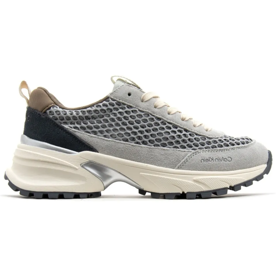 Calvin Klein sneakers zilver/taupe, foto 2