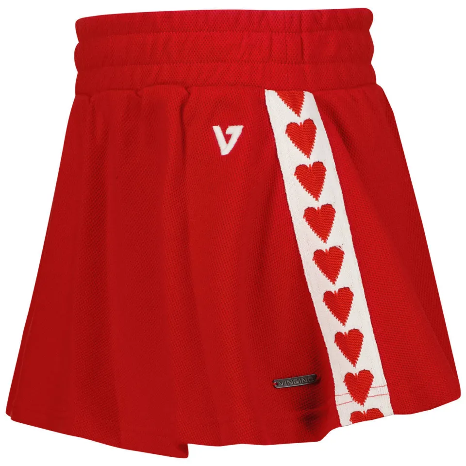 Vingino Qarlina A-lijn rok rood, foto 5