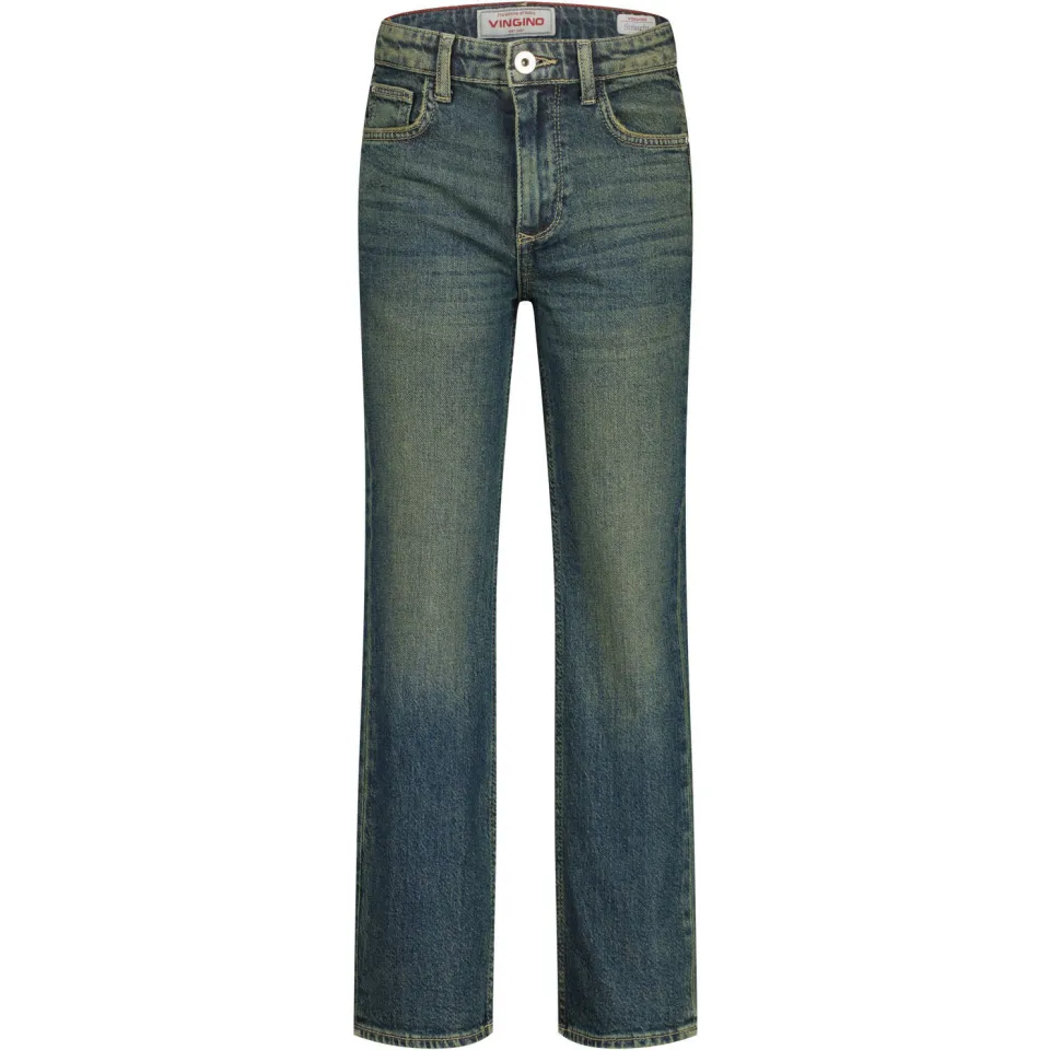 Vingino straight leg straight leg jeans dark blue denim, foto 2