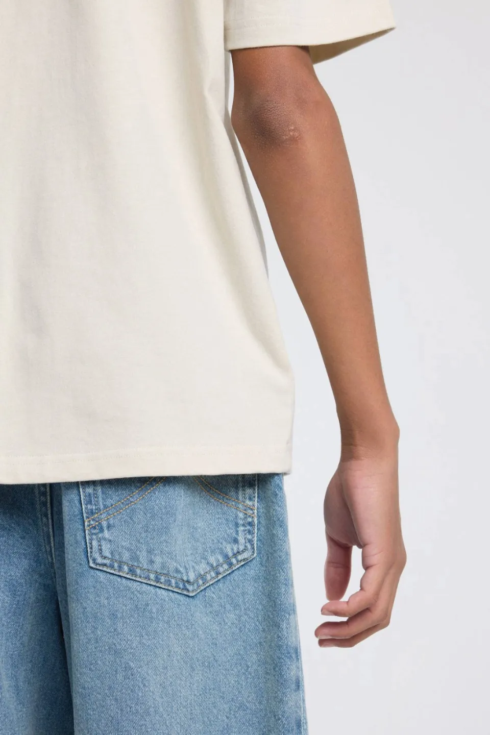 America Today wide leg jeans - lichtblauw denim, foto 3
