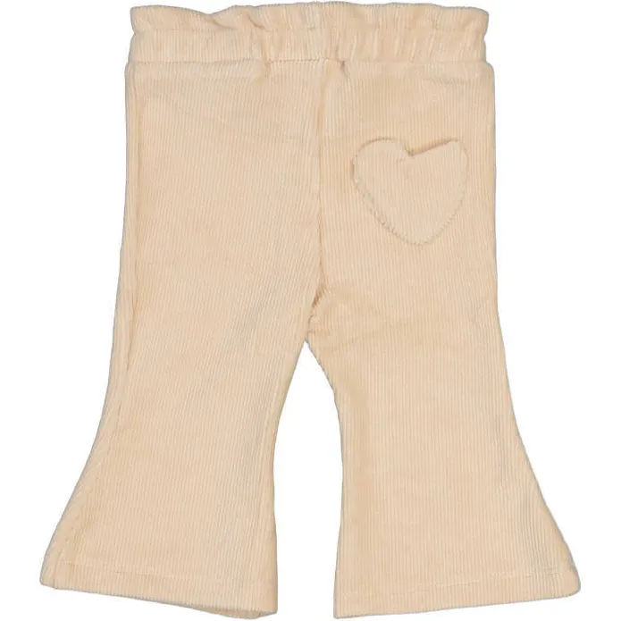 Feetje corduroy flared broek Lucky Bloombird ecru, foto 3