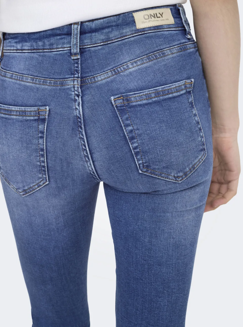Only skinny jeans ONLBLUSH blue medium denim regular, foto 6