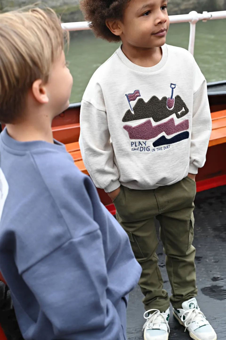 Sturdy cargo broek Rock the Earth donkergroen, foto 8