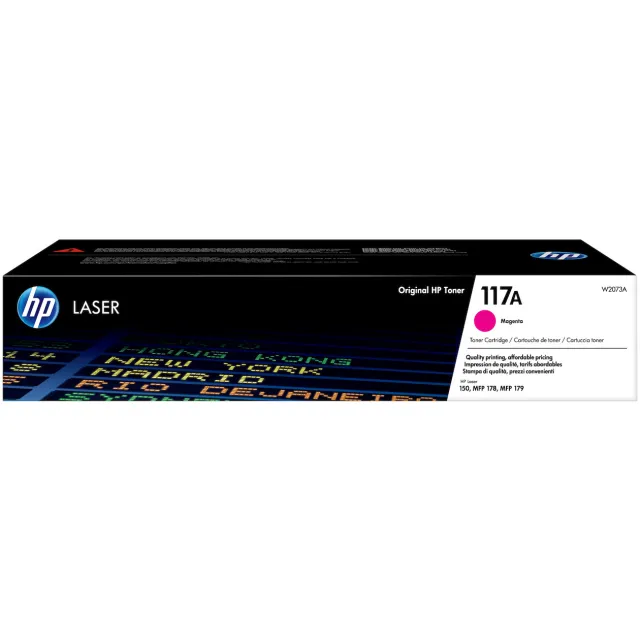 HP 117A tonercartridge magenta Paars