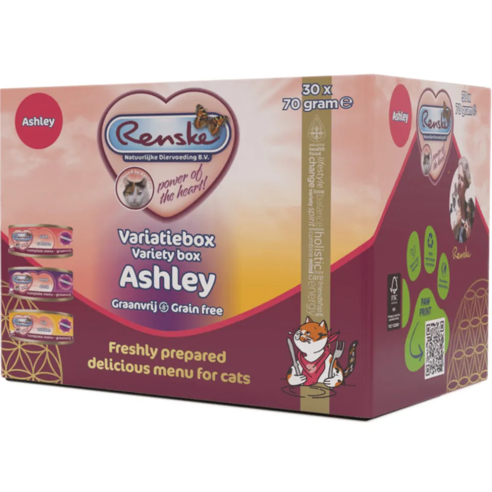 Renske Ashley variatiebox kattenvoer nat, foto 2