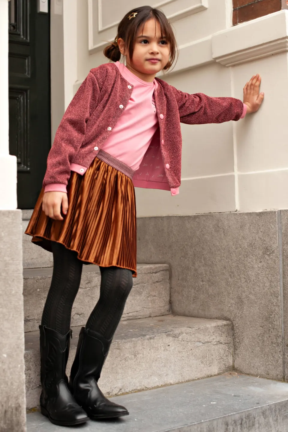 Jubel City Chic jasje roze/rood, foto 6