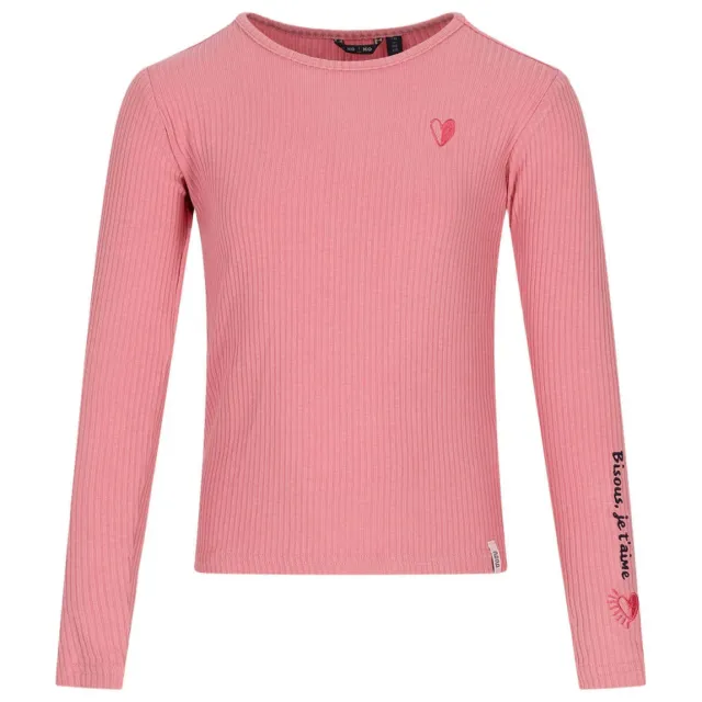 Nono Kess Rib longsleeve roze, foto 2
