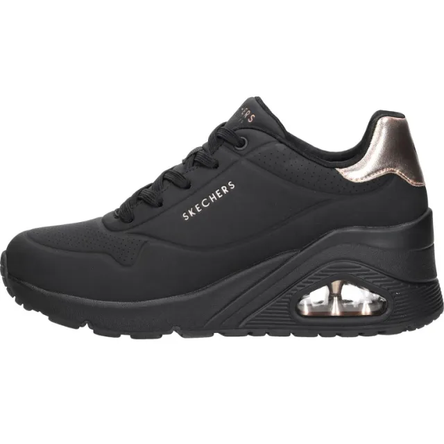 Skechers Uno Wedge sneakers zwart, foto 2