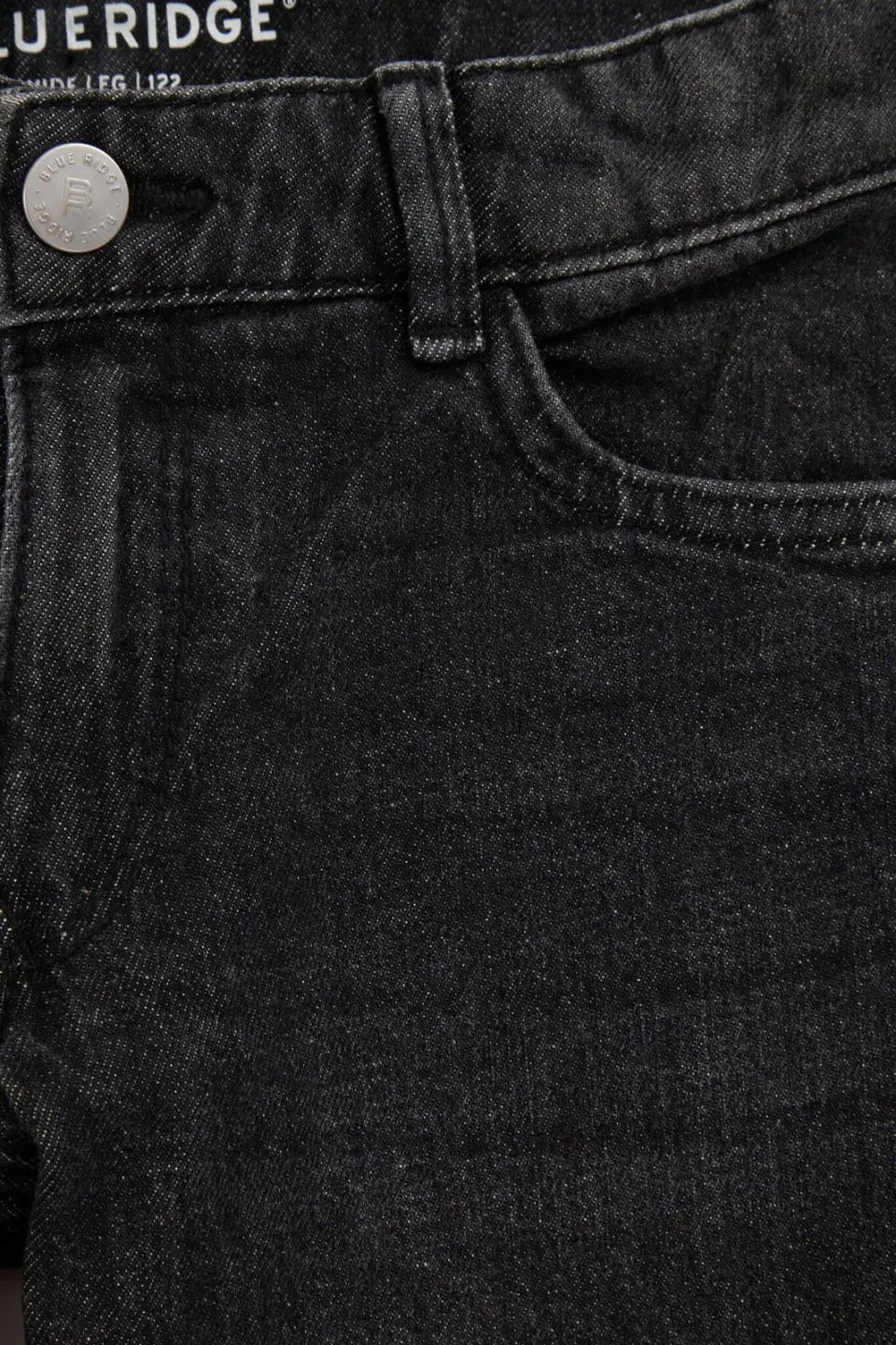 WE Fashion Blue Ridge wide leg jeans - zwart, foto 5