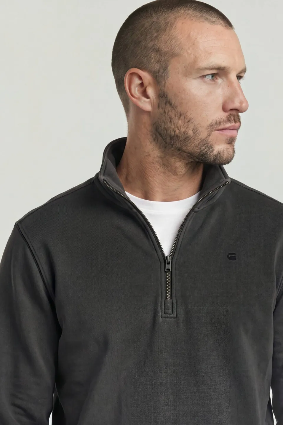 G-Star regular fit sweater - zwart, foto 4