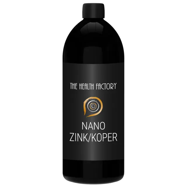 The Health Factory Nano Zink-Koper Vloeistof