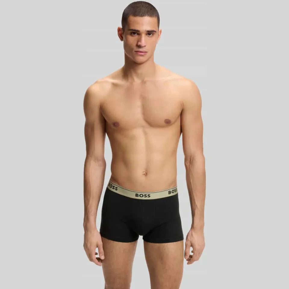 Boss Power Trunk boxershorts zwart 3-pack